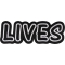 Loud Pipes Save Lives Large Biker Patch Set shown on jeans