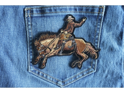 Cowboy Horse Patch