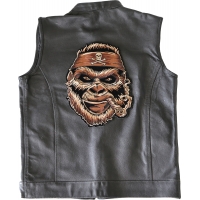 Large Gorilla Back Patch Smoking Cigar