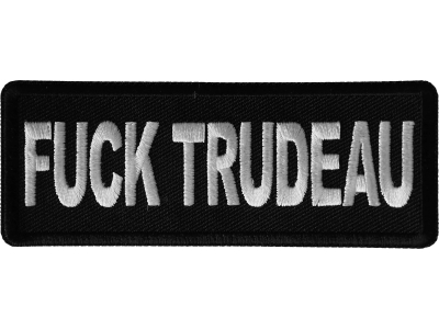 Fuck Trudeau Patch