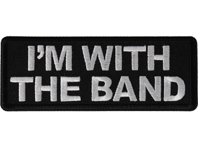 I'm with the Band Patch