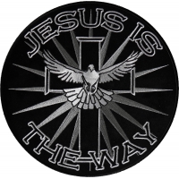 Jesus is the Way Large Back Patch
