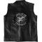 Jesus is the Way Large Back Patch Jesus is the Way Patch, Large Christian Back Patches shown on leather vest