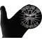 Jesus is the Way Patch, Small Embroidered Iron on Patches for Vests shown on hand for size comparison