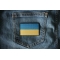 Ukraine Flag Patch Ukraine Flag Patch shown on jeans
