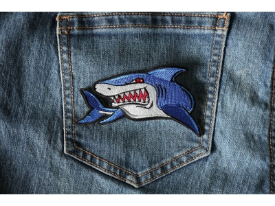 Iron on Shark Patch