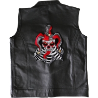 Jester Skull Large Back Patch