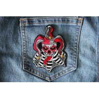Jester Skull Patch Jester Skull Patch