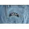 2023 Year Patch Upper Rocker White shown on jeans