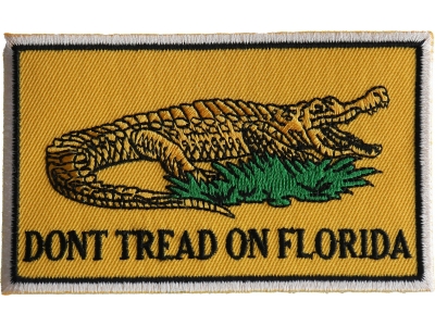 Don't tread on Florida Flag Patch