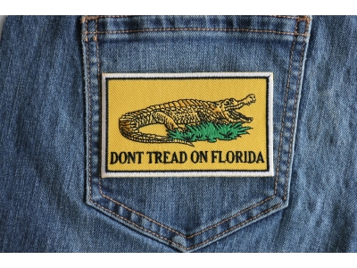 Don't tread on Florida Flag Patch