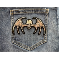 Bat Wings Skull Patch Bat Wings Skull Patch
