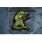 Alligator Shotgun Patch shown on jeans