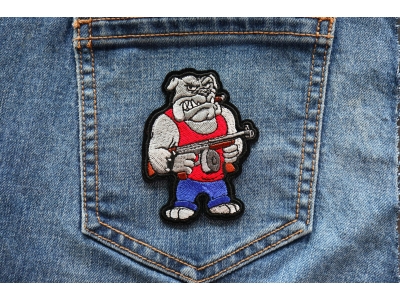 Bulldog Machine Gun Patch