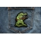 Shotgun Alligator Patch shown on jeans