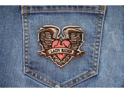 Gothic Heart and Wings Patch