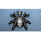 Mechanical Skull Spider Patch Set
