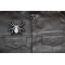 Mechanical Spider Patch shown on leather vest