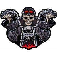Skeleton Rider FAFO Patch