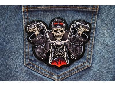 Skeleton Rider Patch