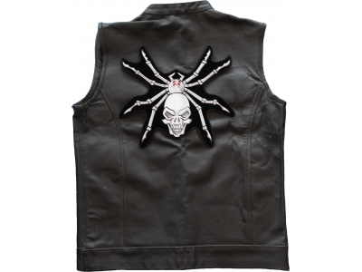 Skull Spider Large Back Patch