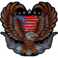 Brown Eagle Patch