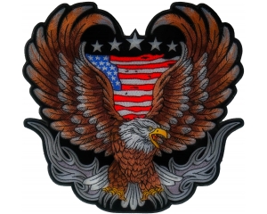 Brown Eagle Patch