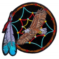 Eagle Dreamcatcher Small Patch | Embroidered Patches
