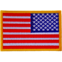 Reversed American Flag Patch | Embroidered Patches