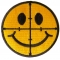 Sniper Scope Smiley Face Funny Iron on Patch
