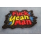 Fuck Yeah Man Patch diagonal view