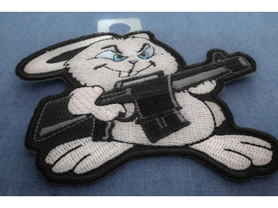 Machine Gun Bunny Rabbit Patch
