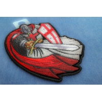Embroidered Iron on Christian Patches