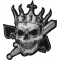 Spades Skull King Patch