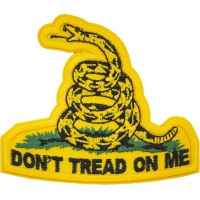 Don't Tread On Me Small Patch | US Military Veteran Patches