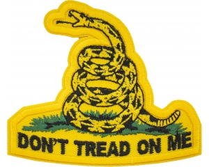 Don't Tread On Me Small Patch | US Military Veteran Patches