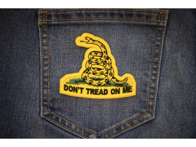 Don't Tread On Me Small Patch | US Military Veteran Patches