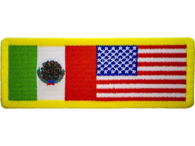 USA Mexico Patch | Embroidered Patches