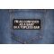 Confused As Baby In Topless Bar Patch | Embroidered Patches I'm As Confused As Baby In Topless Bar Patch shown on jeans