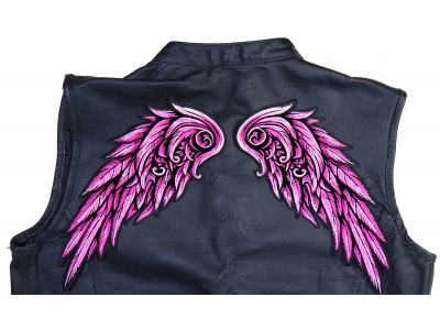 Pink Angel Wings Patch