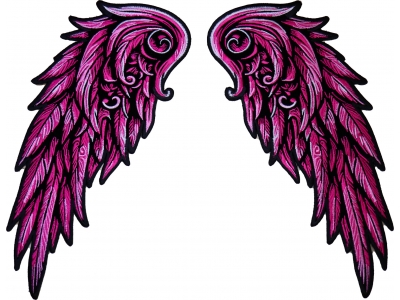 Pink Angel Wings Patch