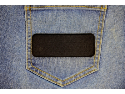 Blank Patch for Embroidering