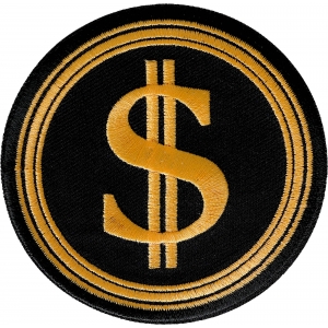 DOGE Department Of Government Efficiency DOLLAR Sign Patch