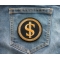 DOGE Department Of Government Efficiency DOLLAR Sign Patch DOGE Department Of Government Efficiency DOLLAR Sign Patch shown on jeans