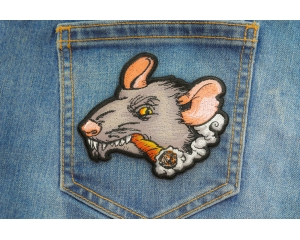 Smoking Rat Patch