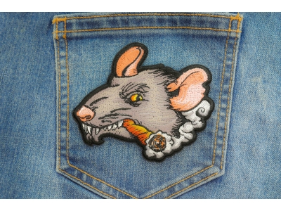 Smoking Rat Patch