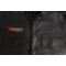 If it's too loud you're too old guitar patch shown on leather vest