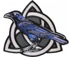 Celtic Crow Patch