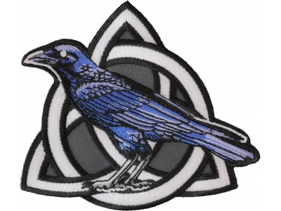 Celtic Crow Patch