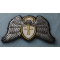 Guardian Angel Biker Patch diagonal view